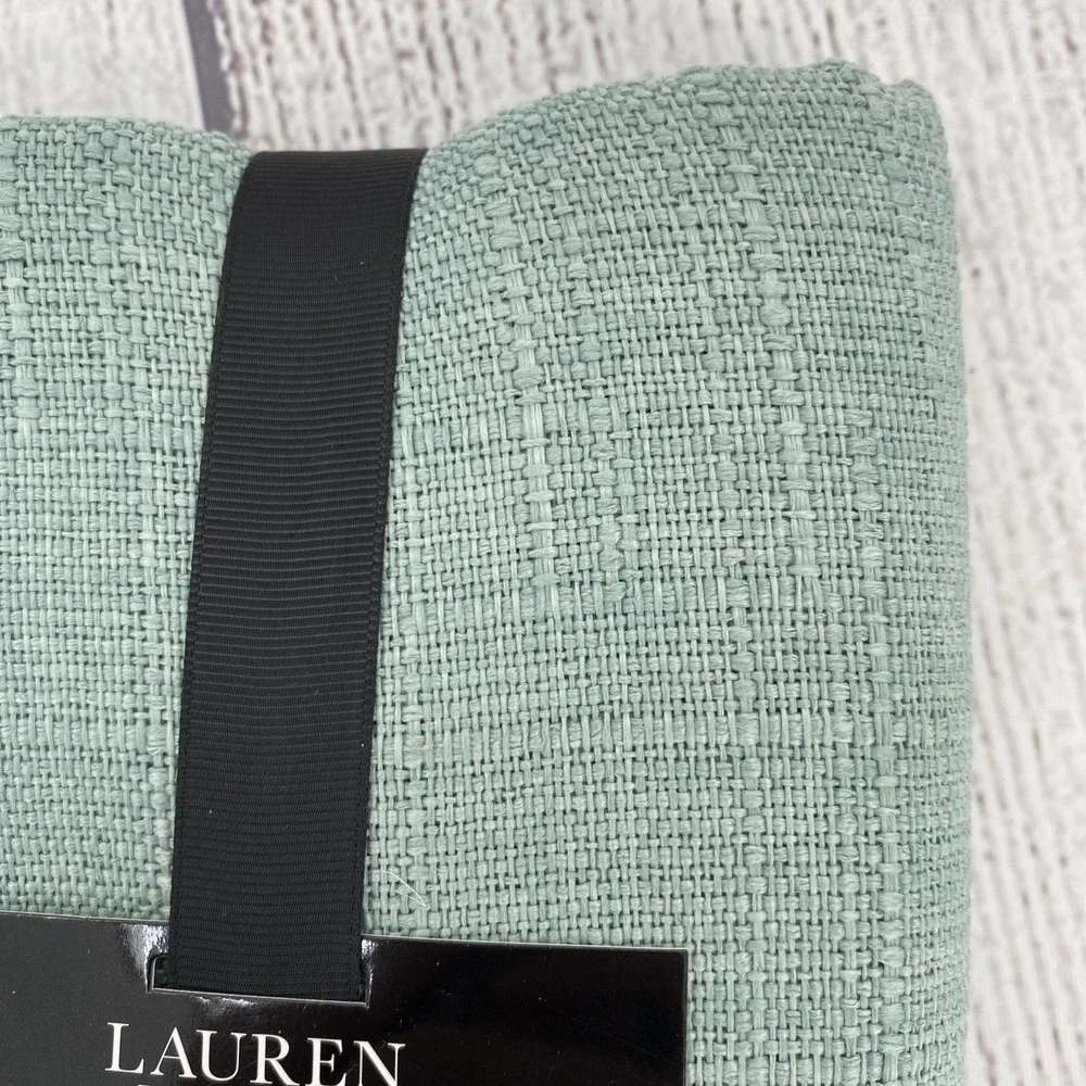 Lauren Ralph Lauren Napkins Sage Green (Set of 4) Holland Dobby Slub Rustic